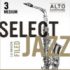 Rör D'Addario altsaxofon Rico Select Jazz Filed 2H 10-pack