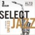 Rör D'Addario altsaxofon Rico Select Jazz Unfiled 2H 10-pack