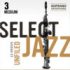 Rör D'Addario sopransaxofon Rico Select Jazz Unfiled 2H 10-pack