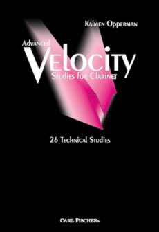 Advanced Velocity Studies for Clarinet