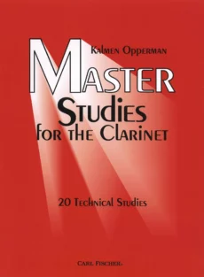 Master Studies for the Clarinet