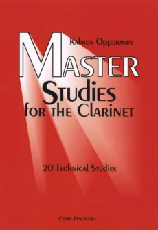 Master Studies for the Clarinet
