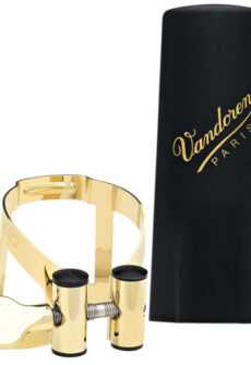 Ligatur VANDOREN altsax M/O guldpläterad