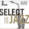 Rör D'Addario altsaxofon Rico Select Jazz Filed 3H 10-pack