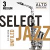 Rör D'Addario altsaxofon Rico Select Jazz Unfiled 3M 10-pack
