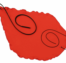 Torktrasa KÖLBL sopransaxofon (rak) med snöre för att dra bakåt