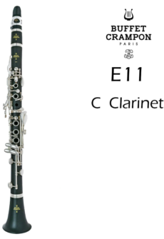 C-klarinett Buffet Crampon E11 (442Hz)